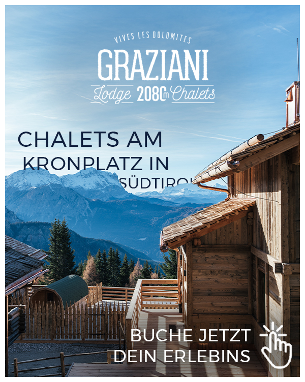 Graziani Lodge Chalets - Chaleturlaub am Kronplatz in den Südtiroler Dolomiten