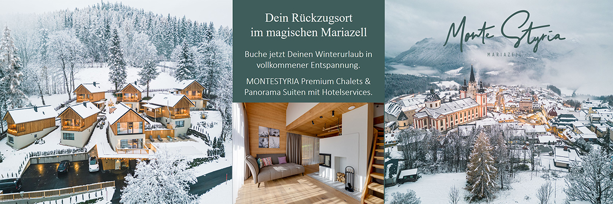 Montestyria Mariazell - Winterurlaub Premium-Chalets Mariazeller Land
