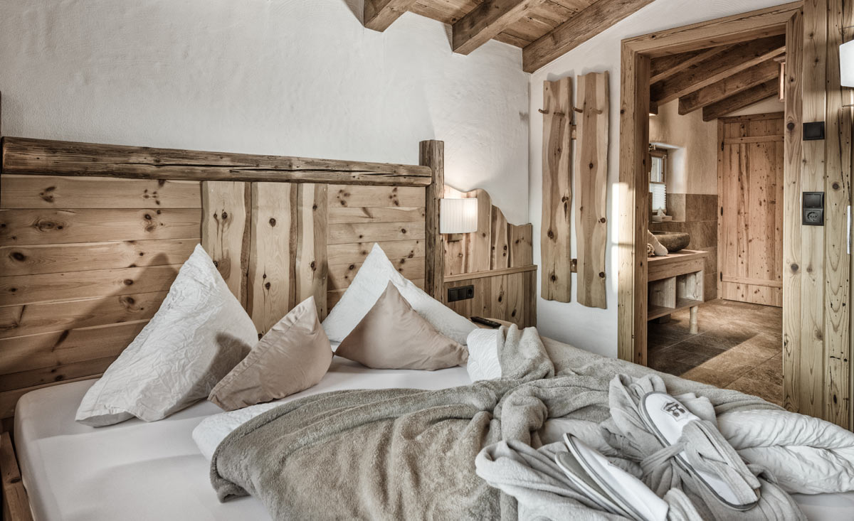 Das Hüttendorf Ladizium - Familienurlaub in modernen Chalets & Hütten in Serfaus Fiss Ladis in Tirol.